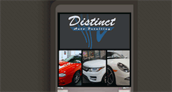 Desktop Screenshot of distinctautodetailing.com